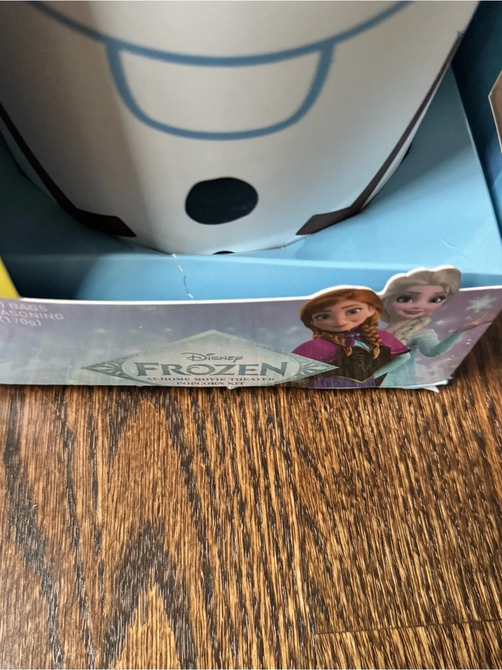 New Disney Frozen Olaf Poppowls Movie Popcorn Kit